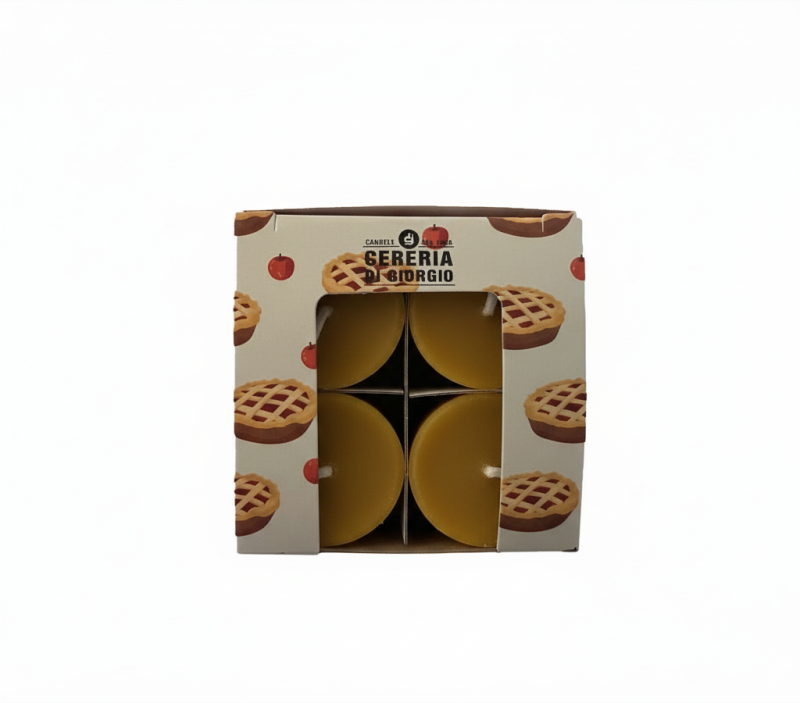 4 Ceretti profumati - Apple Pie