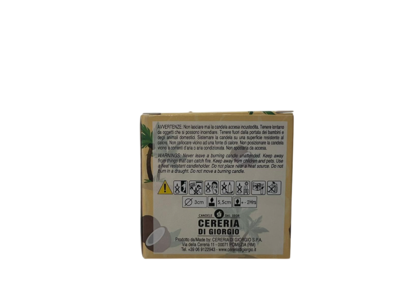 4 Ceretti profumati - Cocco