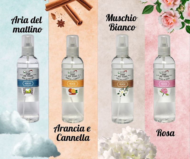 Spray per ambiente Melrose da 250 ml - Arancia e Cannella