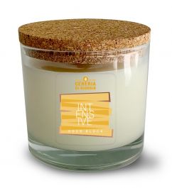 Candela Vegana Odor Block Intensive - Cera Vegetale, 210 G, Con Coperchio In Sughero - Foto 6