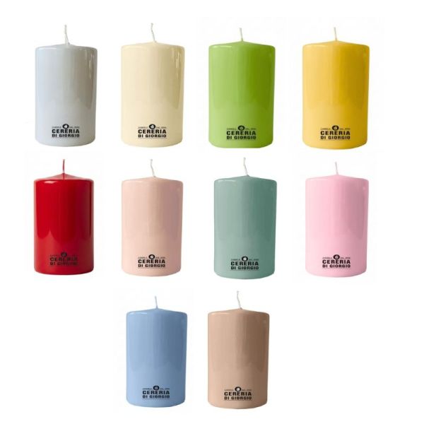 Cero Ø 7 cm h. 10 cm  sleeverato -  durata circa 55 h - VARI COLORI 