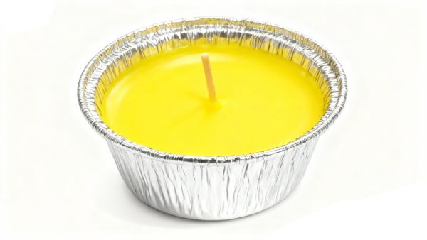 2 Pirottini in alluminio alla Citronella di Java 100% Naturale - Anti zanzare e insetti - Diametro 8.7 cm Altezza 3.8 cm - Durata 12 ore
