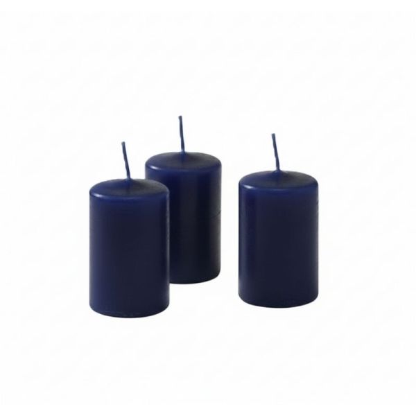 Ceri Ø 4 cm h. 7 cm 12 pezzi - Blu Notte