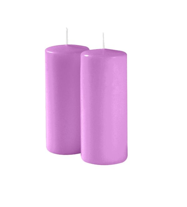 Ceri Ø 6 cm h. 15 cm 6 pezzi - Viola Polvere