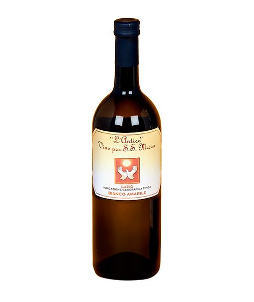 Vino bianco amabile per la messa L'antico 11,5% Vol - 1 lt