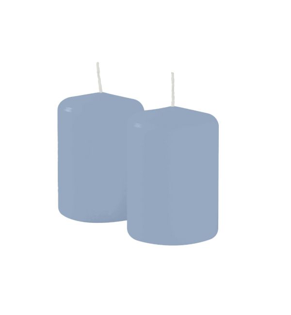 Ceri Ø 7 cm h. 10 cm 4 pezzi - Dusty BLue