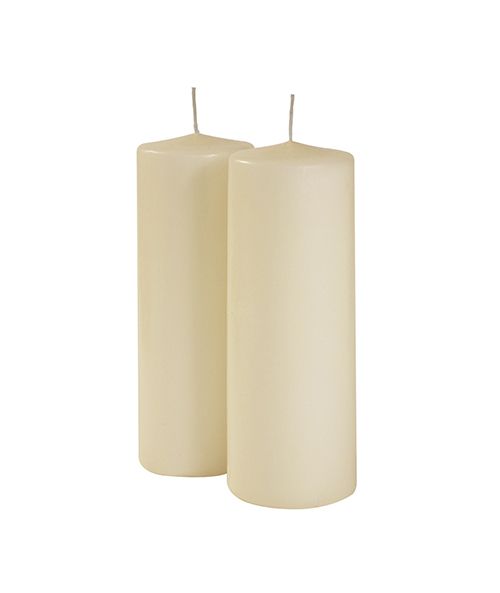 Ceri Ø 7 cm h. 25 cm 2 pezzi - Avorio