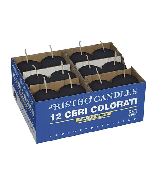 Cereria Di Giorgio 2 Candele Panna Diametro 7 Cm X Altezza 25 Cm – Durata 135 Ore, Zero Fumo, Stoppino In Cotone, Prodotte In Italia Dal 1908