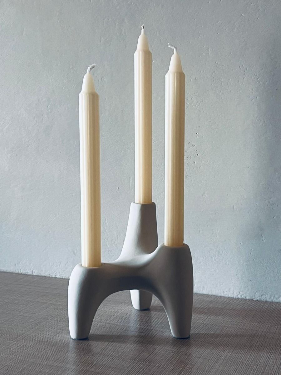Hyoola Candele Lunghe A Cono 25 Cm - Candele Lunga Durata 8 Ore - Foto 3