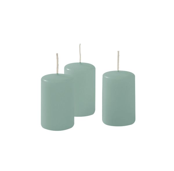 Ceri Ø 4 cm h. 7 cm 12 pezzi - Grigio Verde