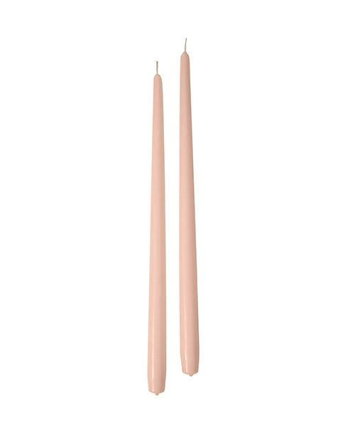 Candele coniche Ø 2,2 cm h. 40 cm 6 pezzi - Cipria