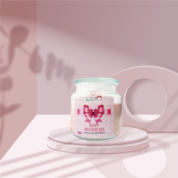 Giara Festa della Mamma - tuberosa & white blossom - 80 ORE _ Rosa