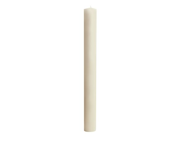 Cero pasquale Ø 8 cm h. 120 cm -Profumato al miele - EFFETTO CERA D'API