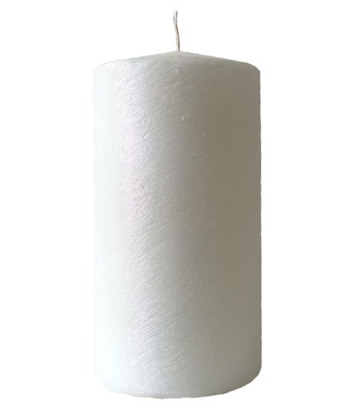 Papstar 17984, 8 Ceri diametro 50 mm, altezza 100 mm, paraffina, bianco