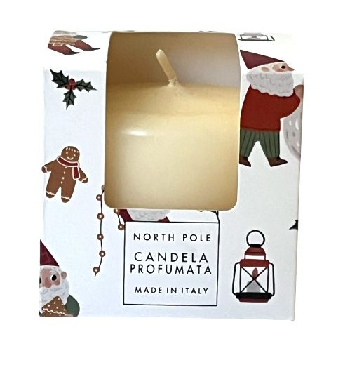 Candela Profumata Pocket Season diametro 6 cm altezza 5,5 cm - Natale - North Pole 