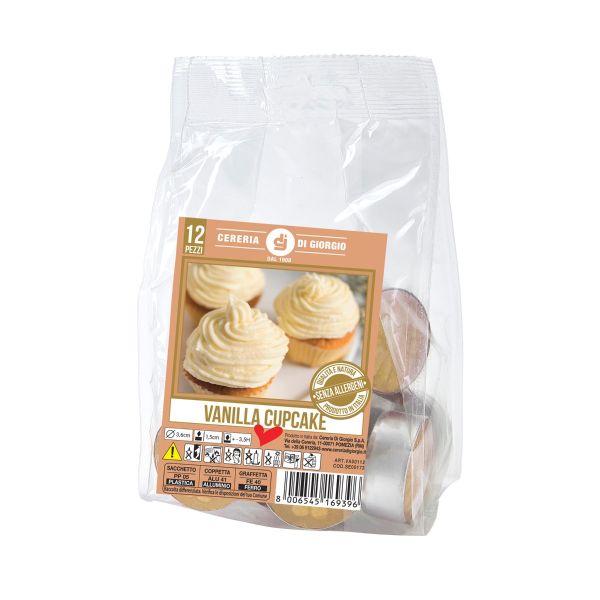 Tealight profumato alla vaniglia - 12 pezzi