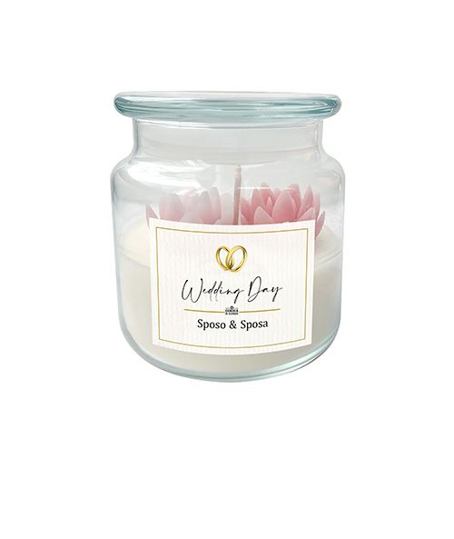 Giara Wedding- Peonia Bianca & White Blossom - 80 ORE - Personalizzabile