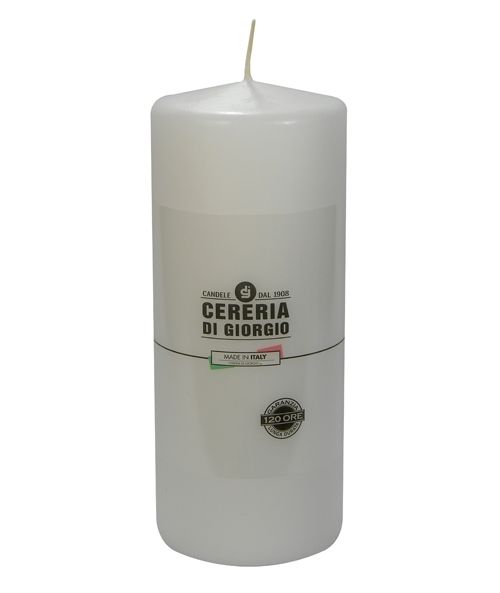 Cero linea Victoria, Ø 8 cm, h. 20 cm, colore: bianco.