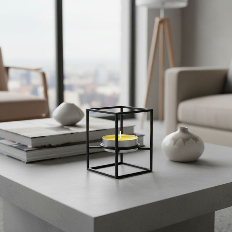 3 Maxi Tealight alla Citronella di Java 100% Naturale - Anti zanzare e insetti - Diametro 5.9 cm Altezza 2.3 cm - Durata 10 ore