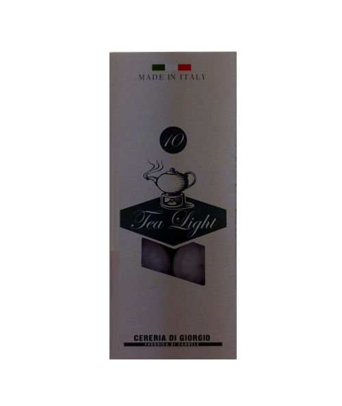 Tealight basic - 10 pezzi