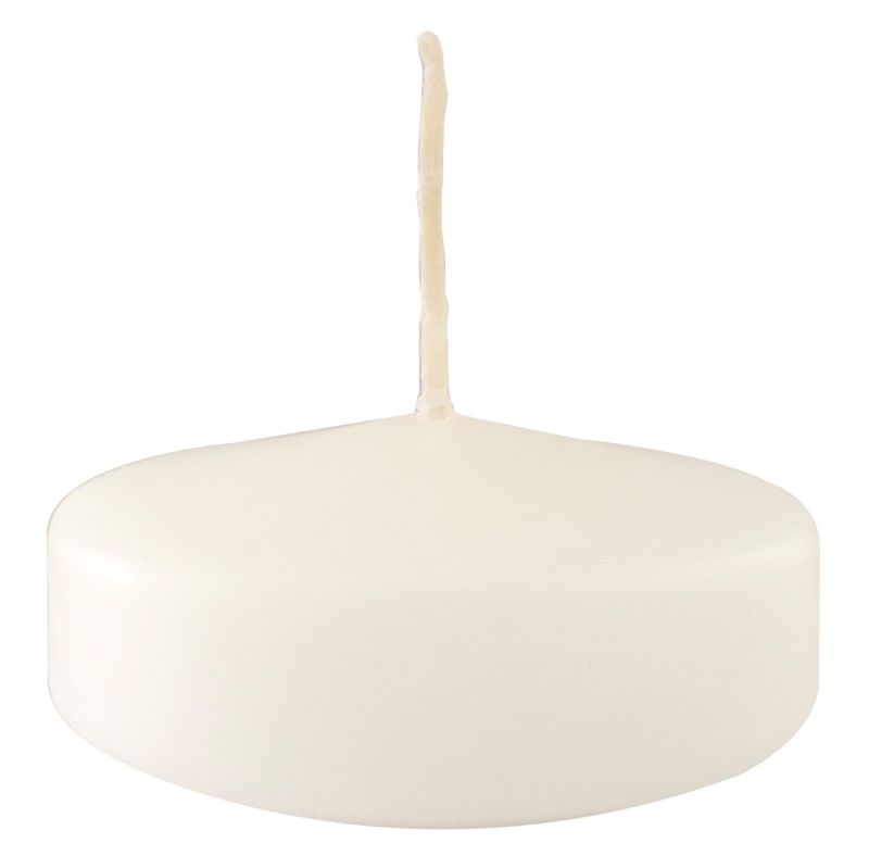 Candele galleggianti Ø 5 cm h. 3 cm 28 pezzi - Bianco