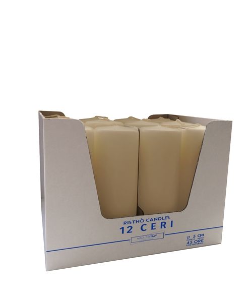 Ceri Ø 5 cm h. 15 cm 12 pezzi - Panna