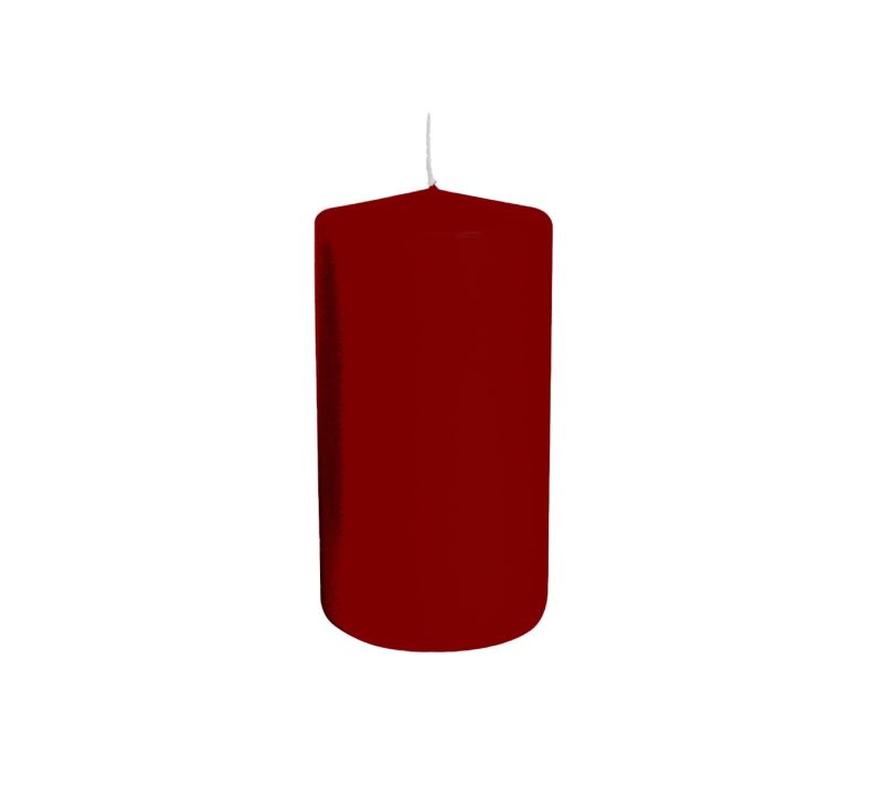 Ceri Ø 5 cm h. 10 cm 12 pezzi -Bordeoux
