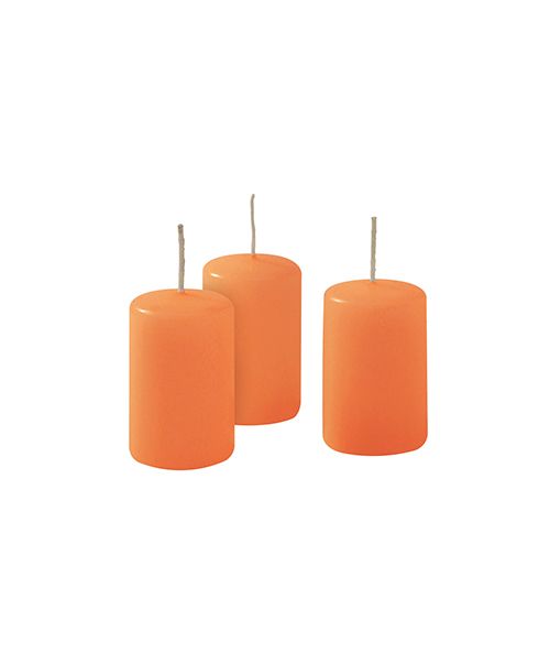 Ceri Ø 4 cm h. 7 cm 12 pezzi - Arancione