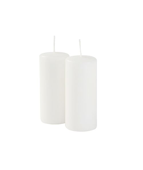 Ceri Ø 5 cm h. 12 cm 9 pezzi - Bianco