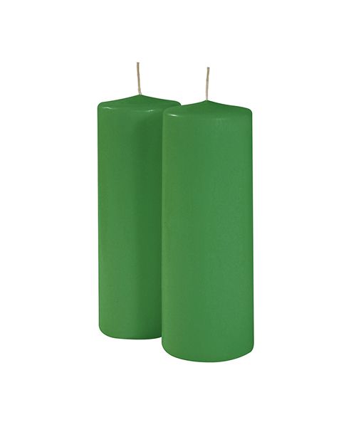 Ceri Ø 7 cm h. 20 cm 2 pezzi - Verde bandiera