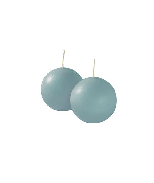 Candele sfera Ø 6 cm 6 pezzi - Tiffany