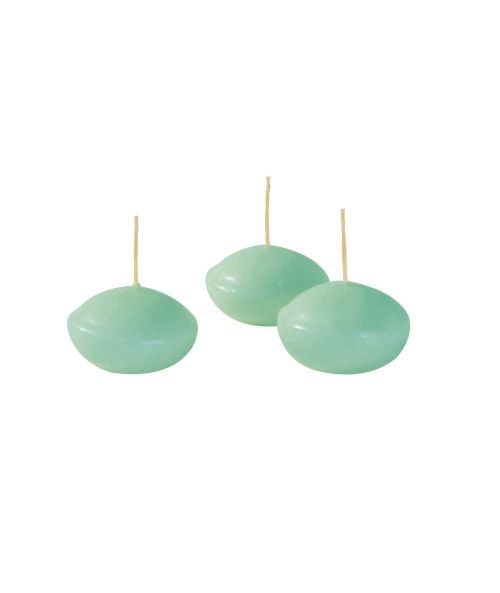 Candele galleggianti Ø 4,5 cm h. 2,7 cm 20 pezzi - Tiffany