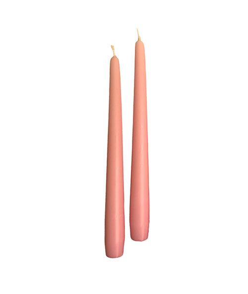 Candele coniche Ø 2,2 cm h. 30 cm 12 pezzi - Pesca