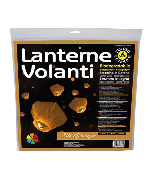 Lanterne volanti - Colori assortiti