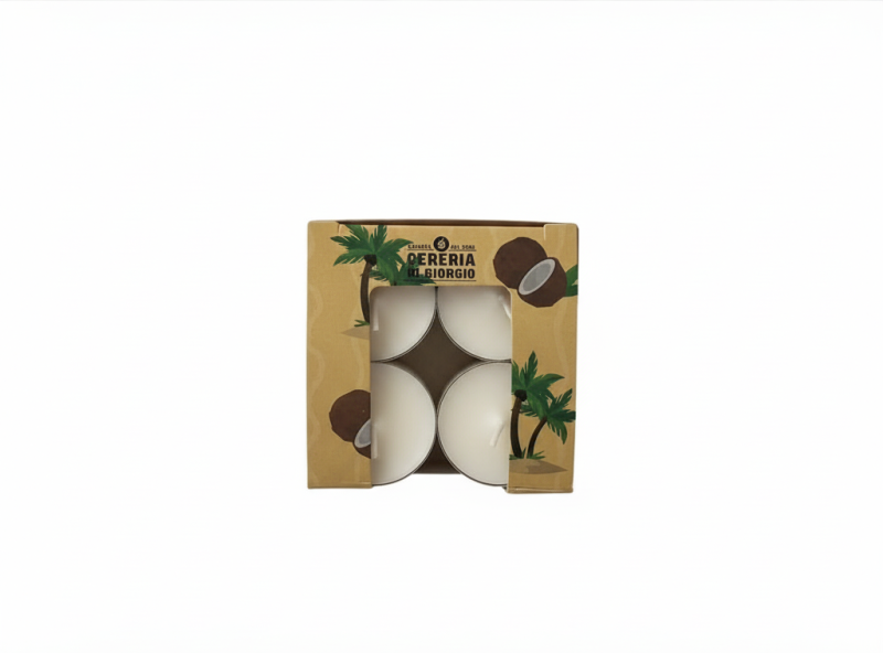 4 Ceretti profumati - Cocco