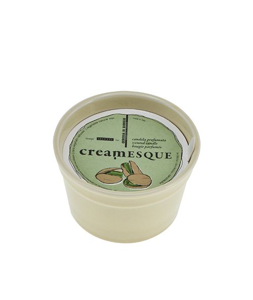 Candela profumata in vasetto gelato - Pistacchio