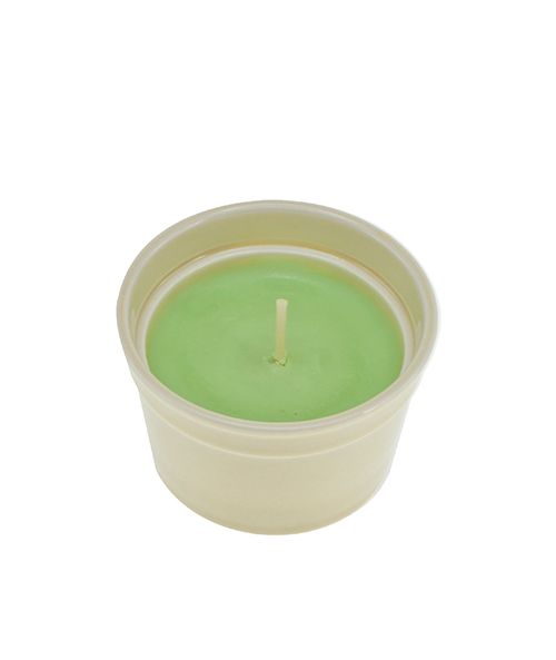 Candela profumata in vasetto gelato - Pistacchio