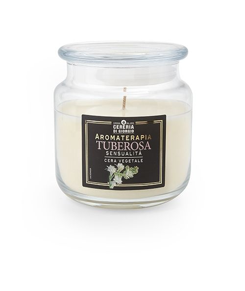 Candela profumata in giara Aromaterapia - Tuberosa - Sensualità