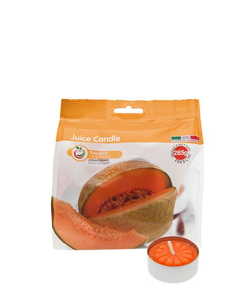 Tealight profumati alla frutta Juice Candle 25 pezzi - Melone
