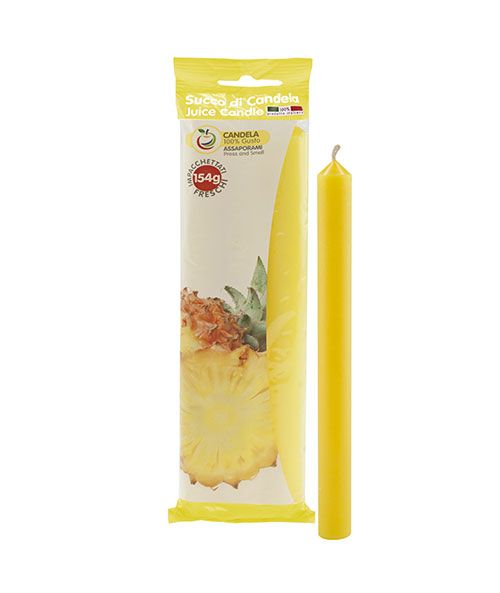 Candele profumate alla frutta Juice Candle 3 pezzi - Ananas
