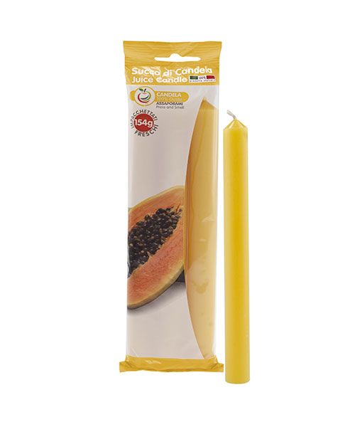 Candele profumate alla frutta Juice Candle 3 pezzi - Papaya