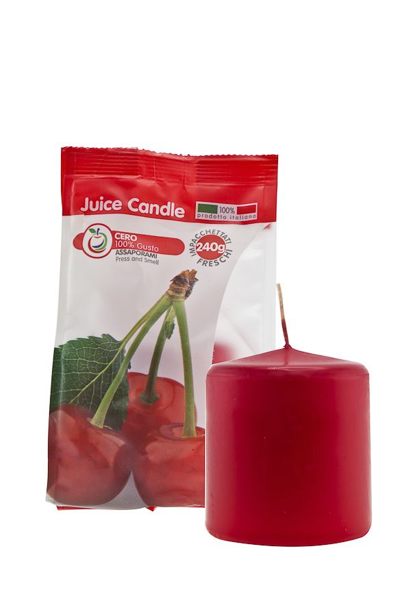 Cero profumato alla frutta Juice Candle - Ciliegia