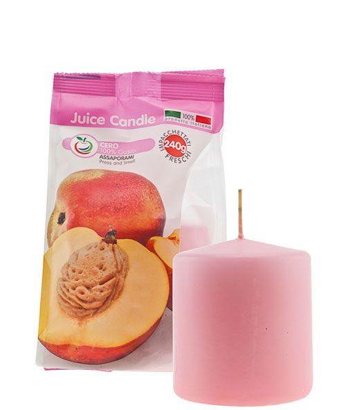 Cero profumato alla frutta Juice Candle - Pesca