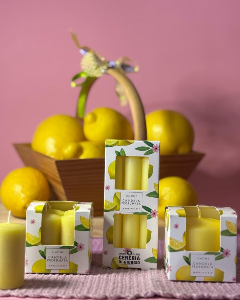 6 Tealight Profumate Pocket Season diametro 3,6 cm altezza 1,5 cm - Primavera/Estate - Limone