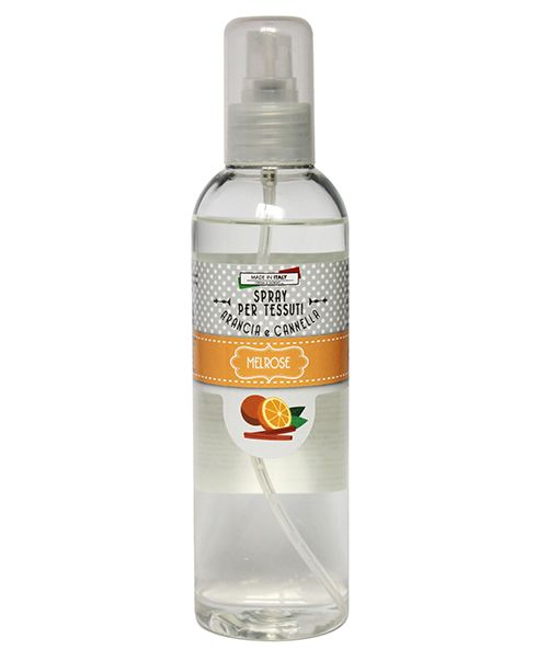 Spray per ambiente Melrose da 250 ml - Arancia e Cannella