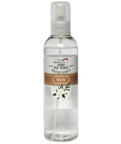 Spray per ambiente Melrose da 250 ml - Muschio Bianco