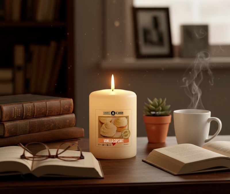 Cero profumato alla Vaniglia Ø 7 cm h. 10 cm