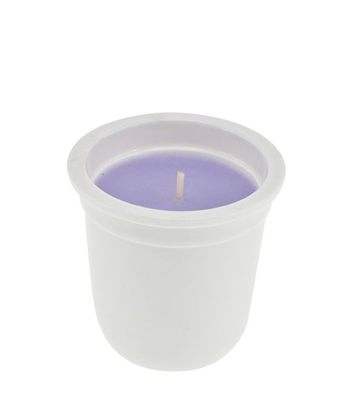 Candela profumata in vasetto di porcellana - Mora e Violetta - 