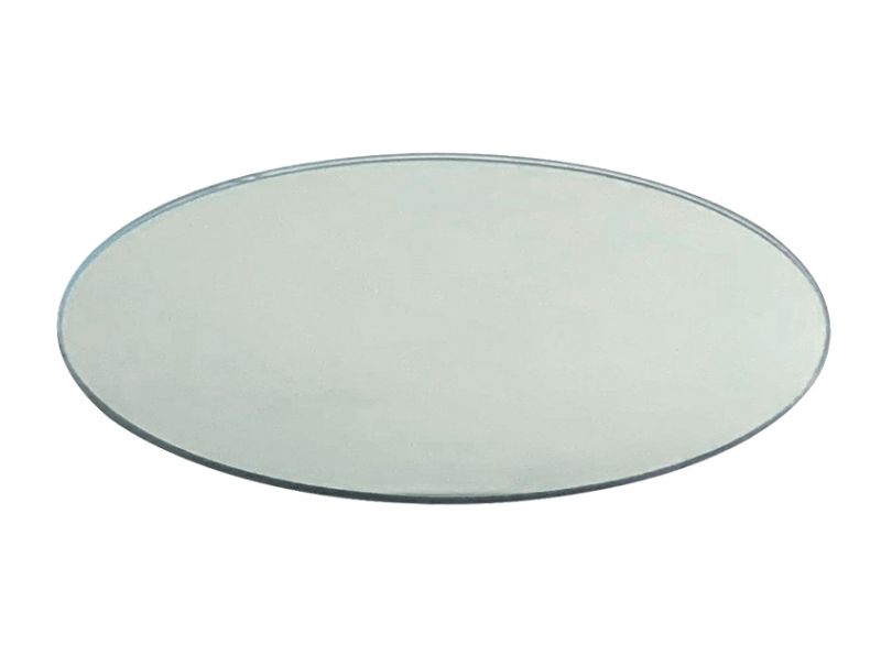 Piattino a specchio portacandela diametro 10 cm