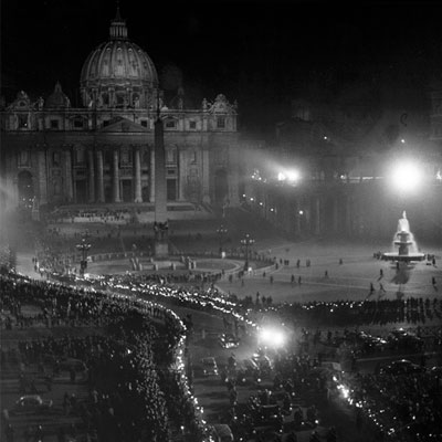 Illuminazione Via Crucis e Colosseo